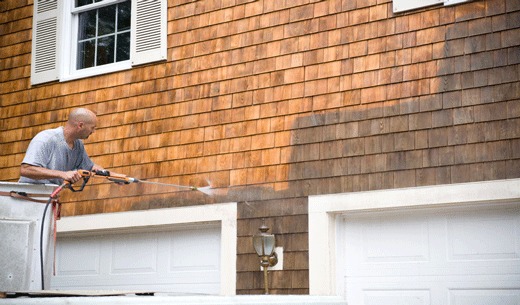 Pressure washing for the outside of the house